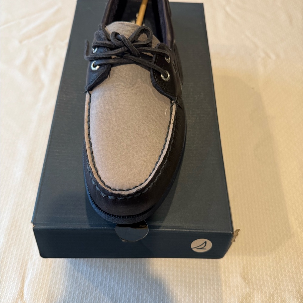 Men's Two-Tone Boat Shoes